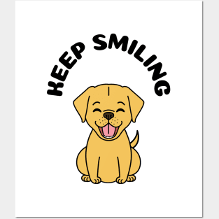 Keep Smiling Posters and Art